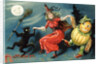 Hallowe'en Postcard by Anonymous