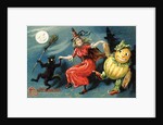 Hallowe'en Postcard by Anonymous