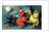 Hallowe'en Postcard by Anonymous