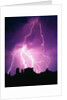 Lightning over Monument Valley by Anonymous