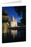 Fountain Outside Santa Barbara Mission Church by Anonymous