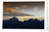 Sunset over Teton Range by Anonymous