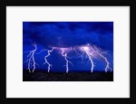 Lightning Storm over Prairie by Anonymous