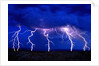 Lightning Storm over Prairie by Anonymous