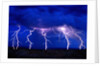 Lightning Storm over Prairie by Anonymous