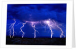 Lightning Storm over Prairie by Anonymous
