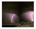 Farm Threatened by Tornado
