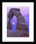 Moon Framed by the Delicate Arch by Anonymous