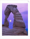 Moon Framed by the Delicate Arch by Anonymous