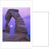 Moon Framed by the Delicate Arch by Anonymous