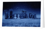 Stonehenge at Night by Anonymous
