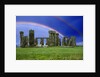 Double Rainbow over Stonehenge by Anonymous