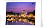 Sant'Angelo Bridge over Tiber River by Anonymous