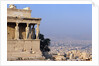 Carytids of Acropolis Overlooking Athens by Anonymous