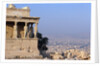 Carytids of Acropolis Overlooking Athens by Anonymous