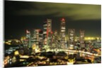 Metropolitan Singapore at Night by Anonymous