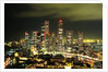 Metropolitan Singapore at Night by Anonymous