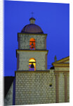 Bell Tower of the Santa Barbara Mission Church by Anonymous