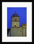 Bell Tower of the Santa Barbara Mission Church by Anonymous