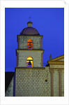 Bell Tower of the Santa Barbara Mission Church by Anonymous