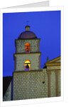 Bell Tower of the Santa Barbara Mission Church by Anonymous