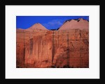 Streaked Wall and Beehives at Sunrise by Anonymous