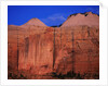 Streaked Wall and Beehives at Sunrise by Anonymous