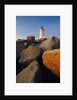 Rocks near Peggy's Cove Light by Anonymous