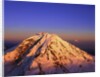 Snow Covered Top of Mount Rainier by Anonymous