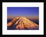 Snow Covered Top of Mount Rainier by Anonymous