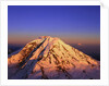 Snow Covered Top of Mount Rainier by Anonymous