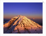 Snow Covered Top of Mount Rainier by Anonymous