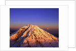 Snow Covered Top of Mount Rainier by Anonymous