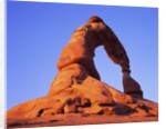 Sun Setting at Delicate Arch by Anonymous