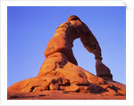 Sun Setting at Delicate Arch by Anonymous