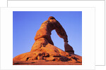 Sun Setting at Delicate Arch by Anonymous