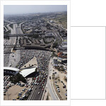 Cars Waiting to Cross United States-Mexico Border by Anonymous