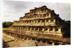 Pyramid of the Niches at El Tajin by Anonymous