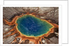 Steaming Blue Hot Spring by Anonymous