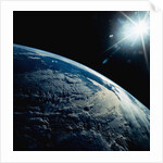 Earth Seen from Space Shuttle Discovery by Anonymous