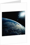Earth Seen from Space Shuttle Discovery by Anonymous