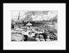 Sailing Ships at New Orleans Levees by Anonymous