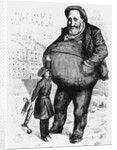 Can The Law Reach Him? The Dwarf and the Thief by Thomas Nast