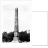 Cleopatra's Needle in Central Park by Anonymous