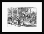 19th-Century Illustration of a Playground in Central Park by Anonymous
