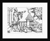 Princely astronomer. Woodcut (BPA #193, pg.18) by Anonymous