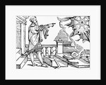 Princely astronomer. Woodcut (BPA #193, pg.18) by Anonymous