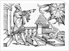 Princely astronomer. Woodcut (BPA #193, pg.18) by Anonymous