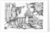 Princely astronomer. Woodcut (BPA #193, pg.18) by Anonymous