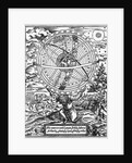 Print of Atlas Supporting a Ptolemaic Universe by Anonymous